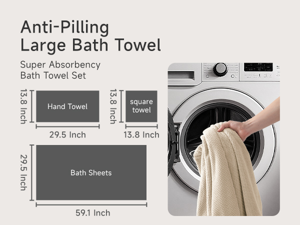 large bath towels