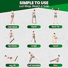 resistance bands pull up assist workout bands exercise fitness powerlifting bands stretch bands.