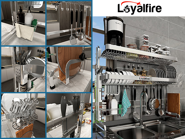 over sink dish rack