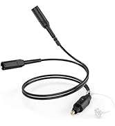 Toslink Digital Audio Splitter, 1x2 Digital Fiber Optic Splitter with 1 Male Input &amp; 2 Outputs (F...