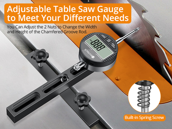 table saw gauge