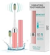 Voom Sonic Go 1 Series Travel Electric Toothbrush | Travel Toothbrushes - Battery Operated Toothb...