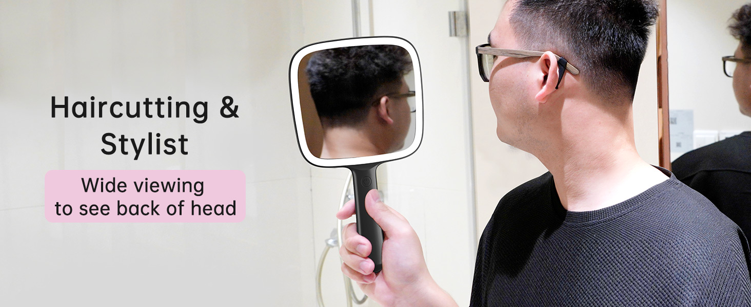 haircutting mirror