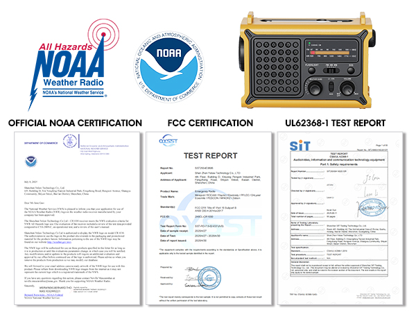 Official NOAA weather radio