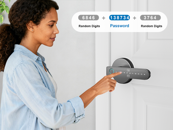 fingerprint door lock for bedroom