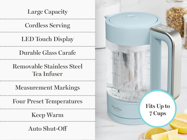 martha stewart, electrics, kettle