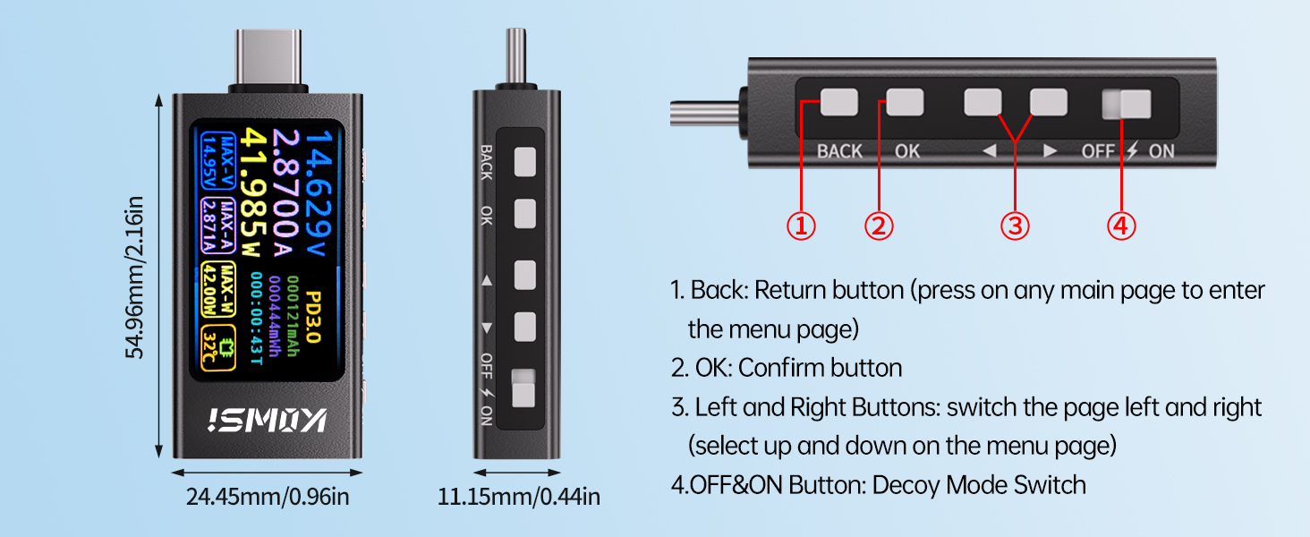 Multifunctional Power Meter