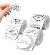 NIIMBOT Labels 3 Rolls Set for B1/B21/B3S Sticker Printer, 50x50mm (1.97'' x 1.97'') 150 Labels/R...
