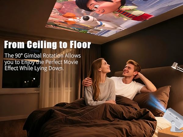 ceiling projector for bedroom
