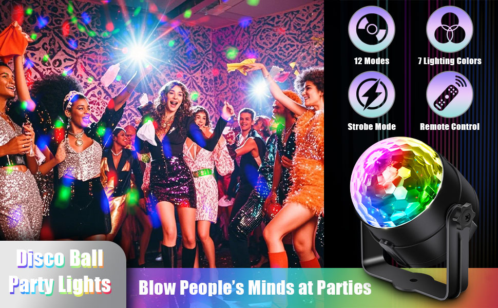 disco ball party lights