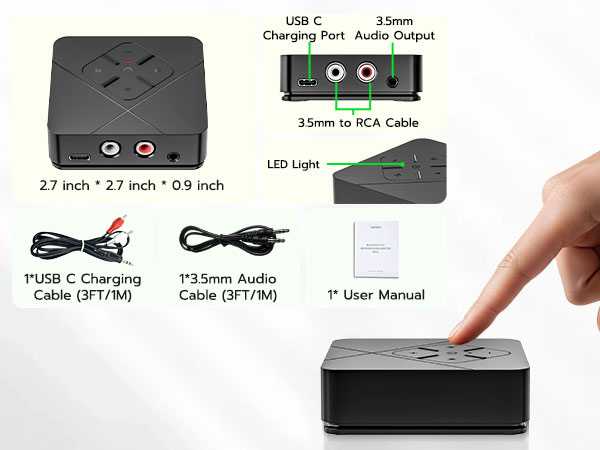 Bluetooth 6.0 Receiver