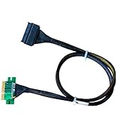 DiliVing PCI-E 3.0 X4 to U.2 SFF-8639 NvMe SSD 70CM Cable (No Additional Power Plug Required)