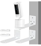 Camera Wall Mount Compatible with Ring Pan-Tilt Indoor Cam(2024 Release), Metal Camera Corner Mou...
