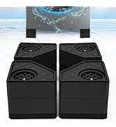 4Pcs Anti Vibration Pads for Washing Machine, Stops Washer Dryer Moving, Prevents Noise, Vibratio...