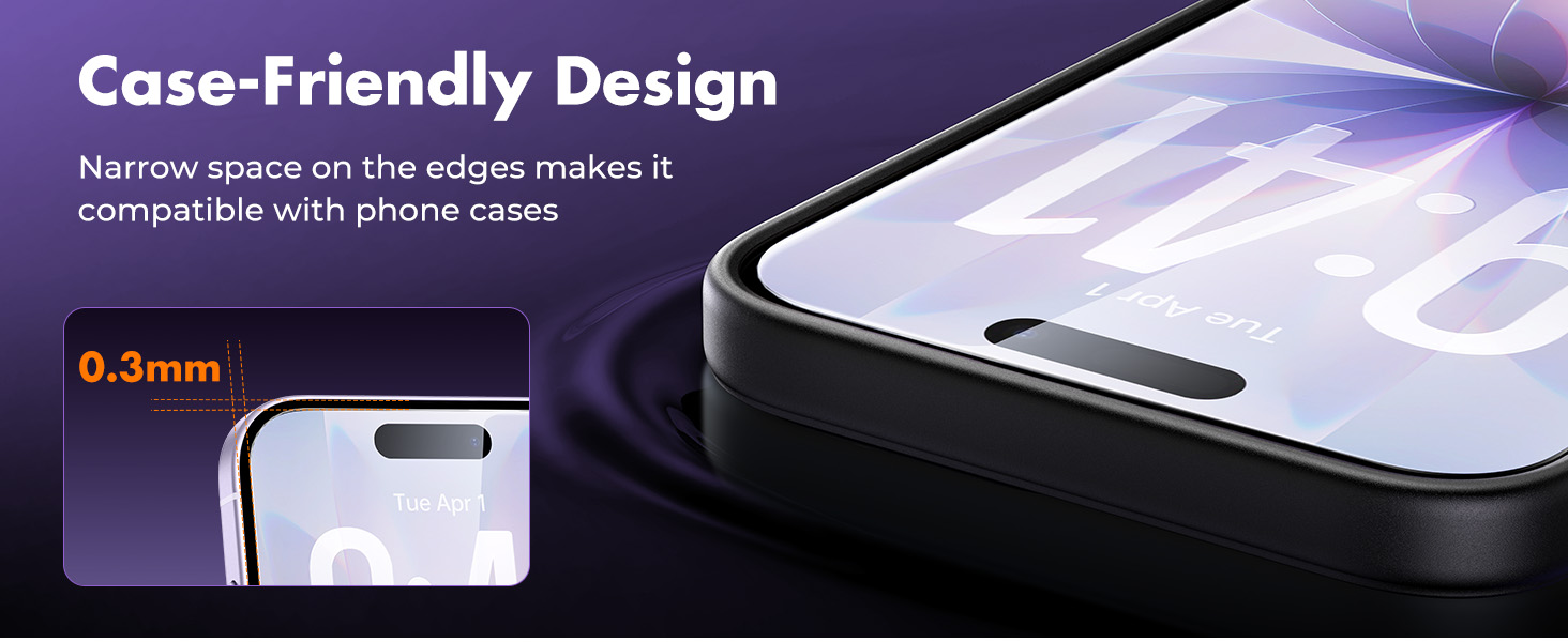 screen protector iphone 17 3pack