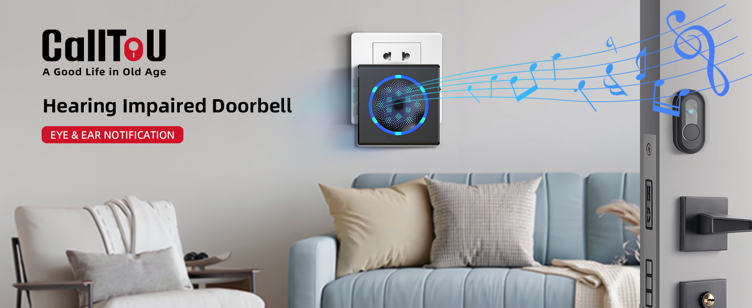 hearing impaired doorbell