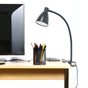 clips on desk for home office