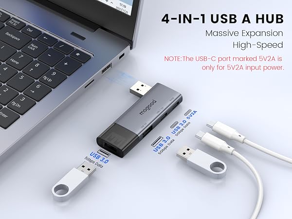 usb multiple port adapter