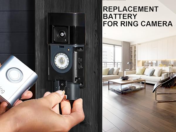 Ring camera battery