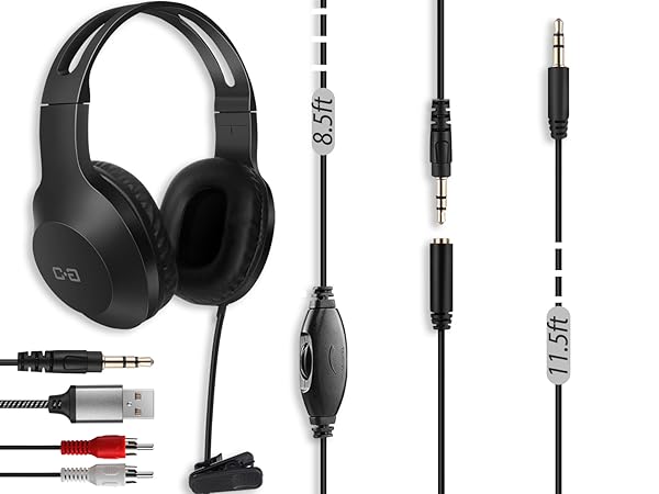 TV Headphones(Aux USB RCA)