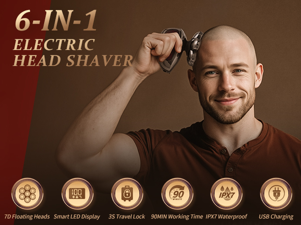 head shavers for blad men