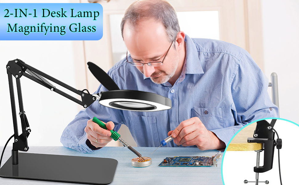 2-IN-1 Desk Lamp