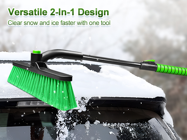 snow brush ice scraper