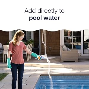 shock advanced add directly to pool water