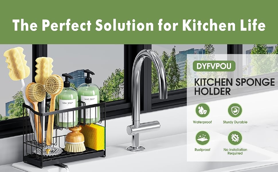 kitchen sink organizer