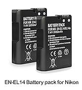 EN-EL14 battery for Nikon camera