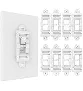 Light Switch Cover Guard,Toggle Lightswitch Coverplate Lock,Child Proof Light-Switch Plate Cover ...