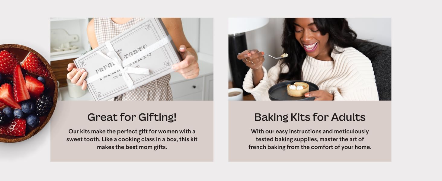 Great for Gifting and Baking Kits for Adults