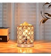 nawaza Crystal Wax Melt Warmer Candle Wax Warmer for Scented Wax 2 in 1 Wax Melts Fragrance Warme...
