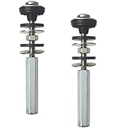 Upgraded Toilet Tank to Bowl Bolt Replacement Kit, Universal Heavy Duty Toilet Tank Bolts with Ex...