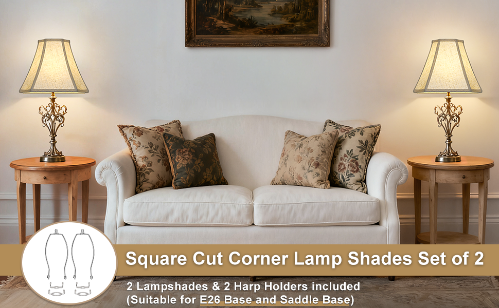 lamp shades set of 2