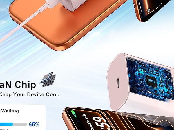 30w 40w iphone 17 16 15 pro max charger fast charging 10ft long usb c charger cable cord type c