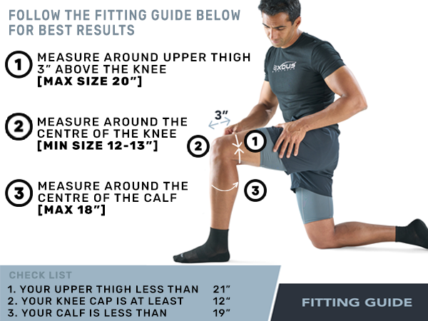 Fitting size guide