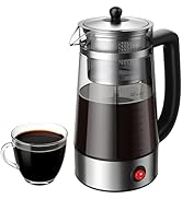 KIDISLE Percolator Coffee Pot Electric, 10-Cup Electric Coffee Percolator with Auto Keep Warm, St...