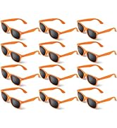 ANPUNAT 12 Pack Party Sunglasses in Bulk for Birthday Party Beach Pool Party Travel Picnic Party ...