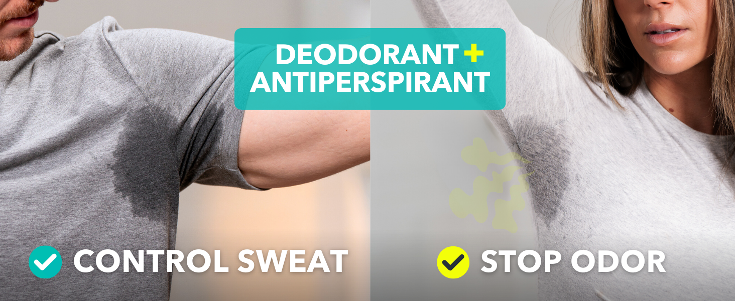 sweat block everyday antiperspirant deodorant stick men women 24-hour degree odor protection