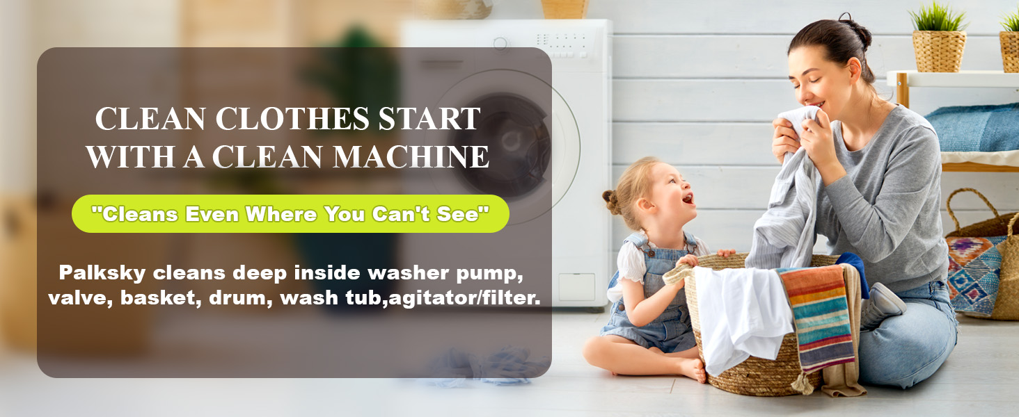 Front Load Washer Machine Cleaner Accessories