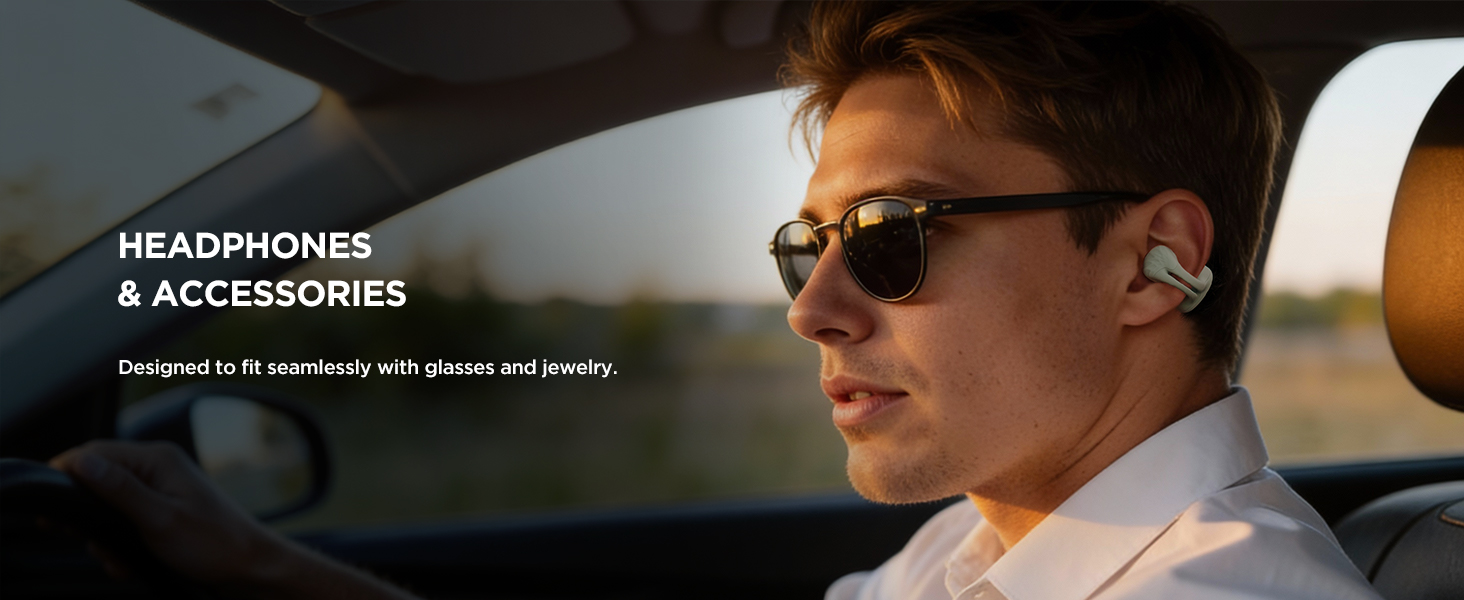 bluetooth earbuds clip on