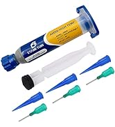 Essmetuin Sn62.8Pb36.8Ag0.4 183? Melting Point Solder Paste, No-Clean Tin Lead Paste, Solder Flux...