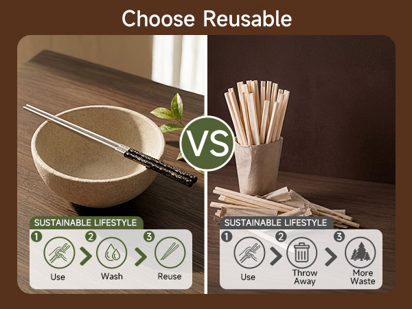 stainless steel chopsticks