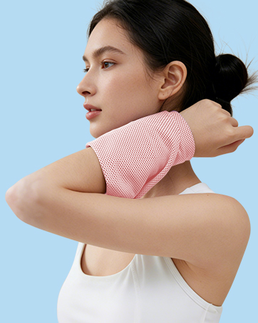 cooling towel pink cooling towels for hot weather ice towel lightweight gym towel with case