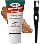 Keze Anti Seize Grease Copper Brakes Grease Lubricant Prevent Rust and Corrosion High Temperature...