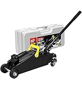 Big RED AT82012B Torin Hydraulic Trolley Service/Floor Jack with Blow Mold Carrying Storage Case,...