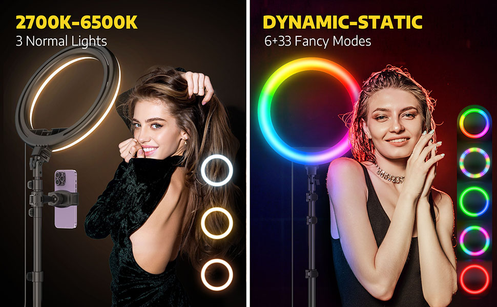ring light with stand
