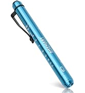 RISEMART Pen Lights for Nurses Reusable Medical Pen Light with Pupil Gauge and Ruler, White Light...