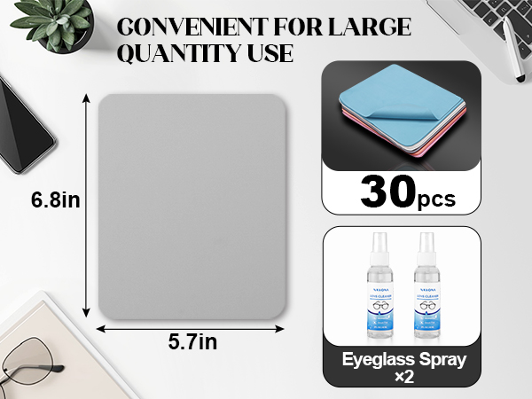 eyeglass clean cloths 
